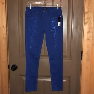 NEW Cute Blue Sparkly Pants!!! NWT!!!